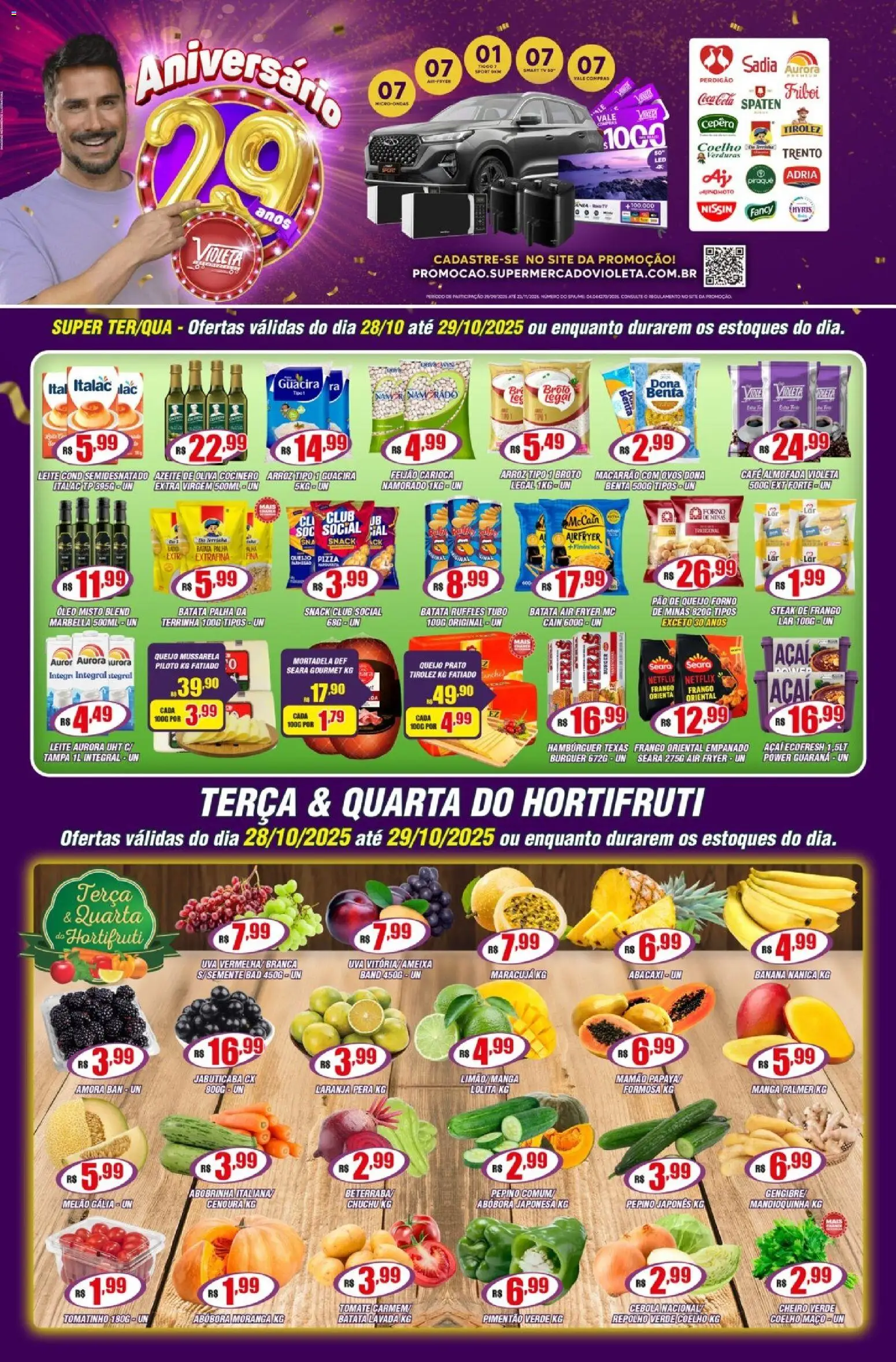 Violeta Supermercados - Ofertas da semana - página 1- válido a partir de 28/10/2025

