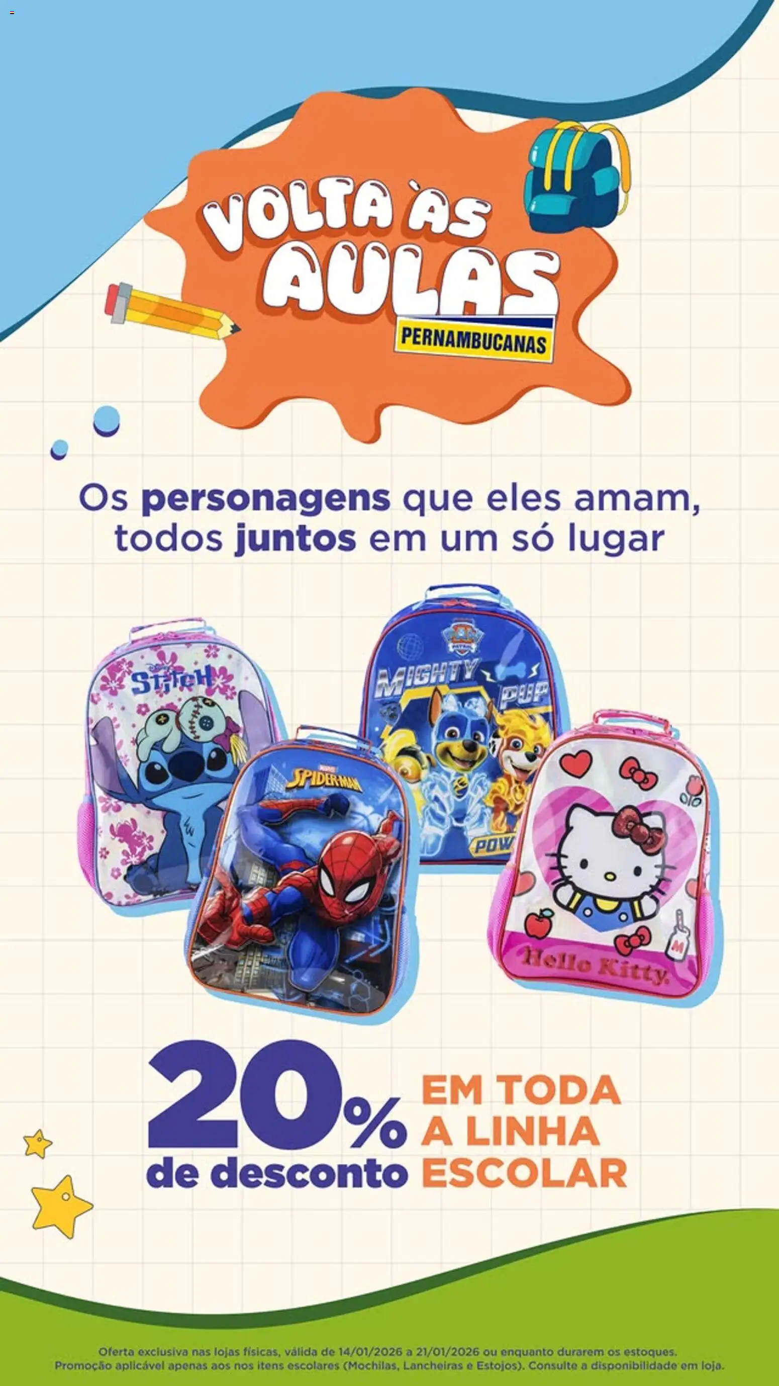 Pernambucanas - Ofertas atuais - página 1- válido a partir de 23/01/2026
