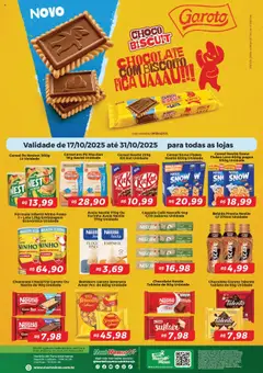 Pré-visualização Mart Minas - Ofertas Chocolate e Biscoito válida a partir de 17/10/2025