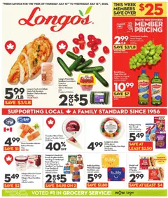 Preview Longo's weekly flyer / circulaire valid from Jul 10, 2025