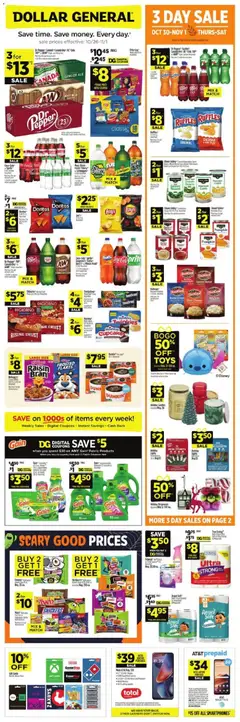 Preview Dollar General Weekly Ad - TX valid from 10/26/2025