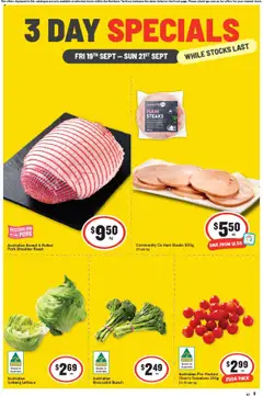 IGA catalogue preview - valid from 19/09/2025