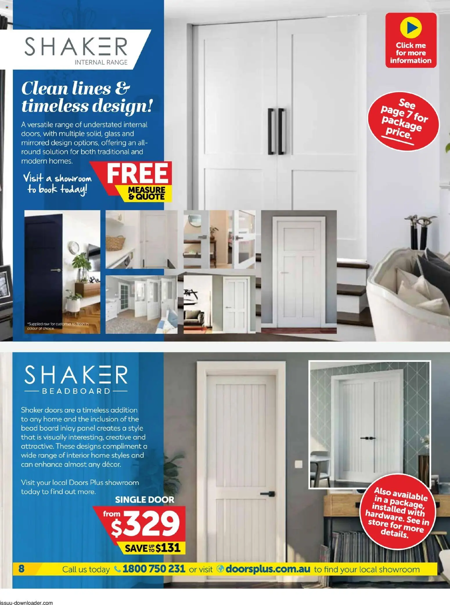 Doors Plus  Catalogue  - page 8- valid from 01/12/2025