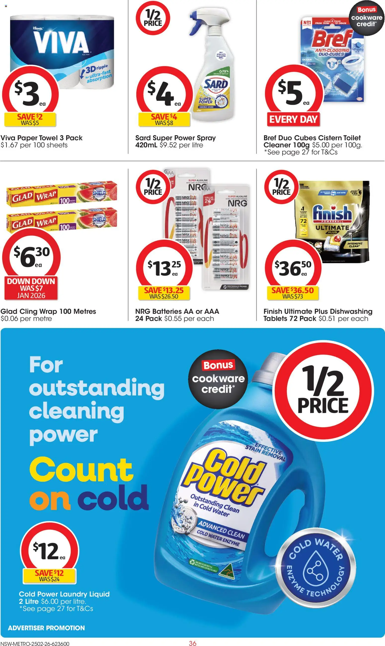 Coles Catalogue  - page 36- valid from 25/02/2026