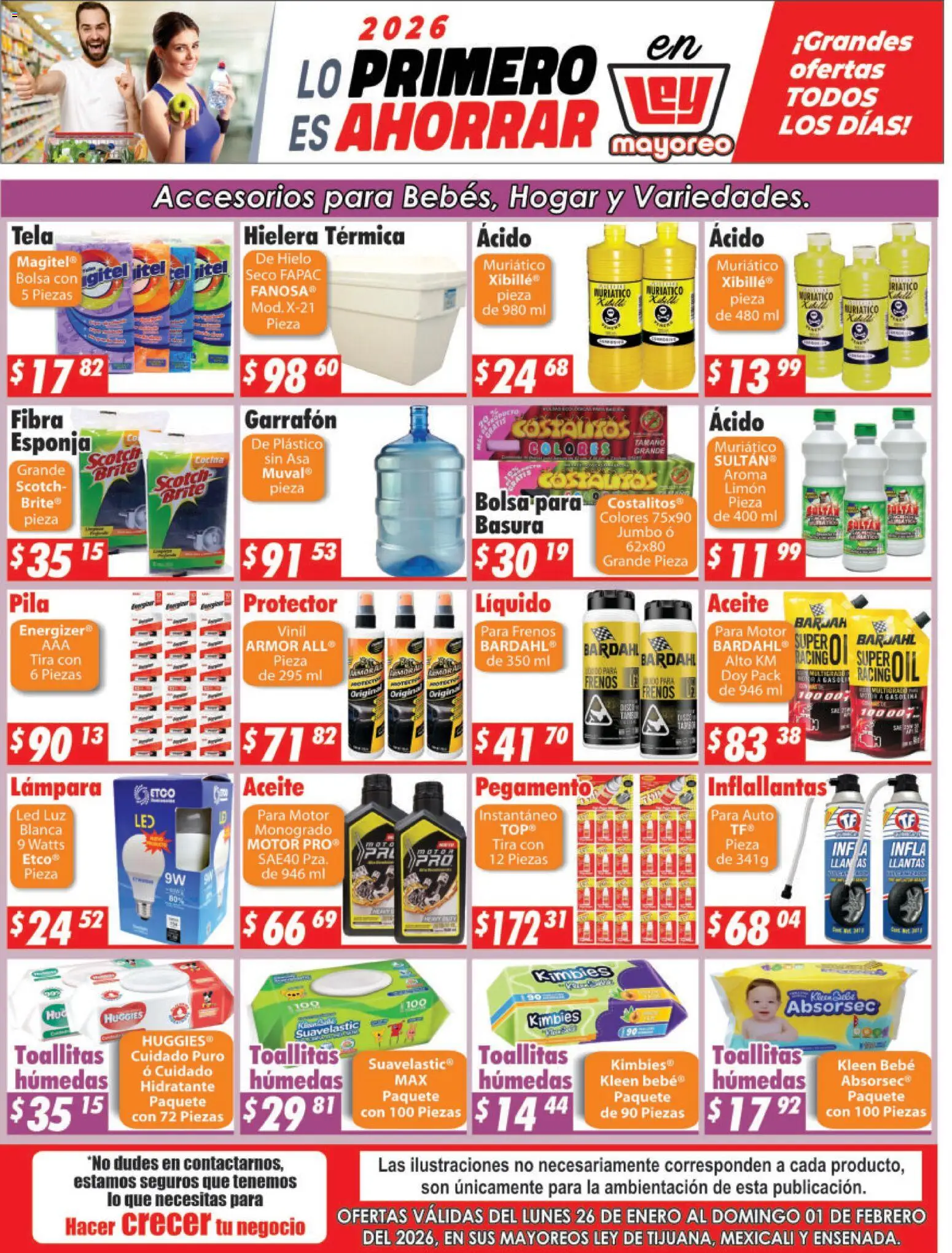 Casa Ley folleto Frontera - página 1- válido desde 26/01/2026