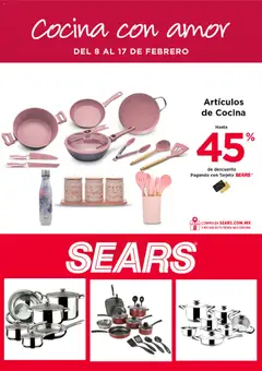 Sears catálogo válido desde 08/02/2026