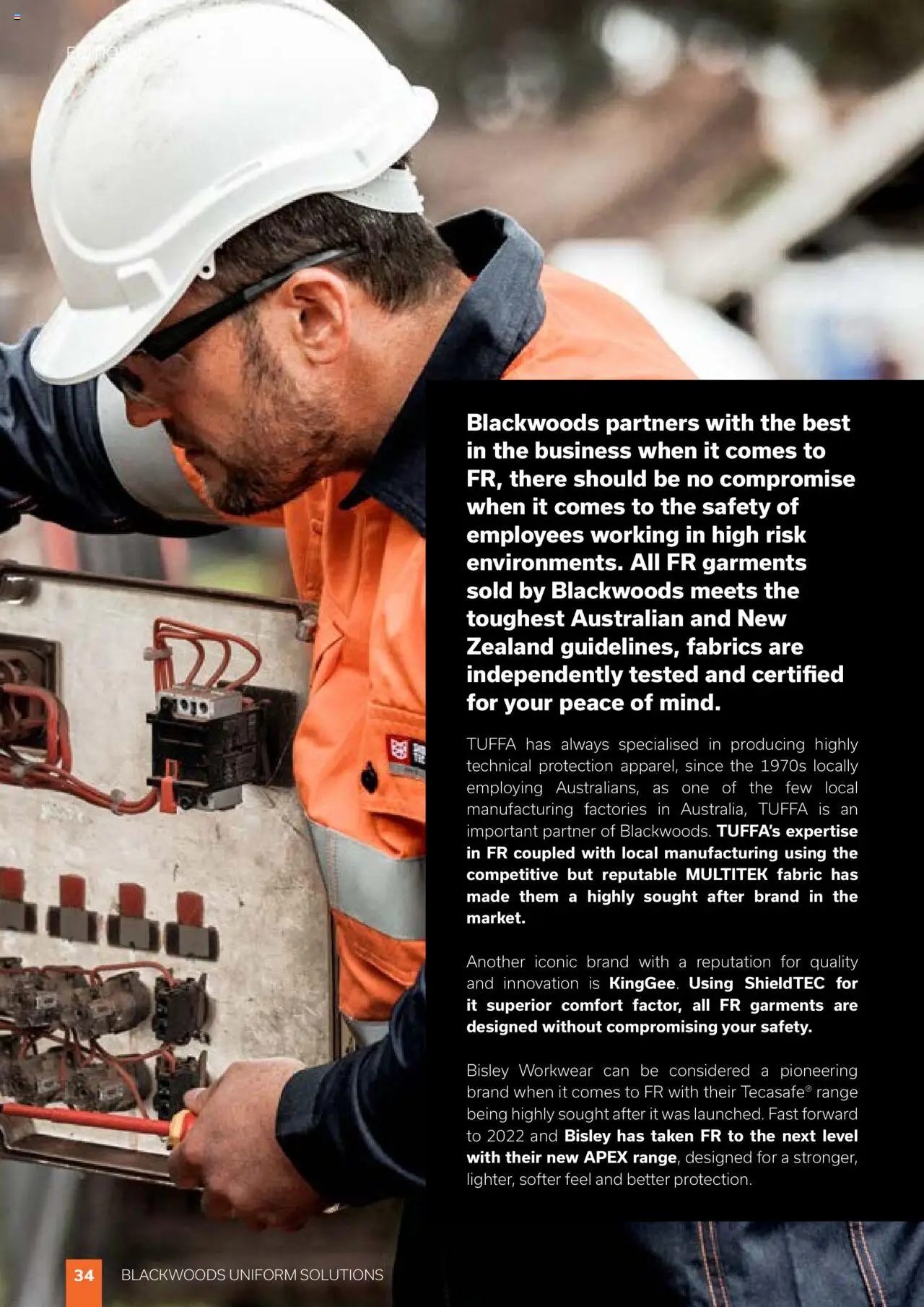 Black Woods Uniform Solutions - page 34- valid from 16/11/2022