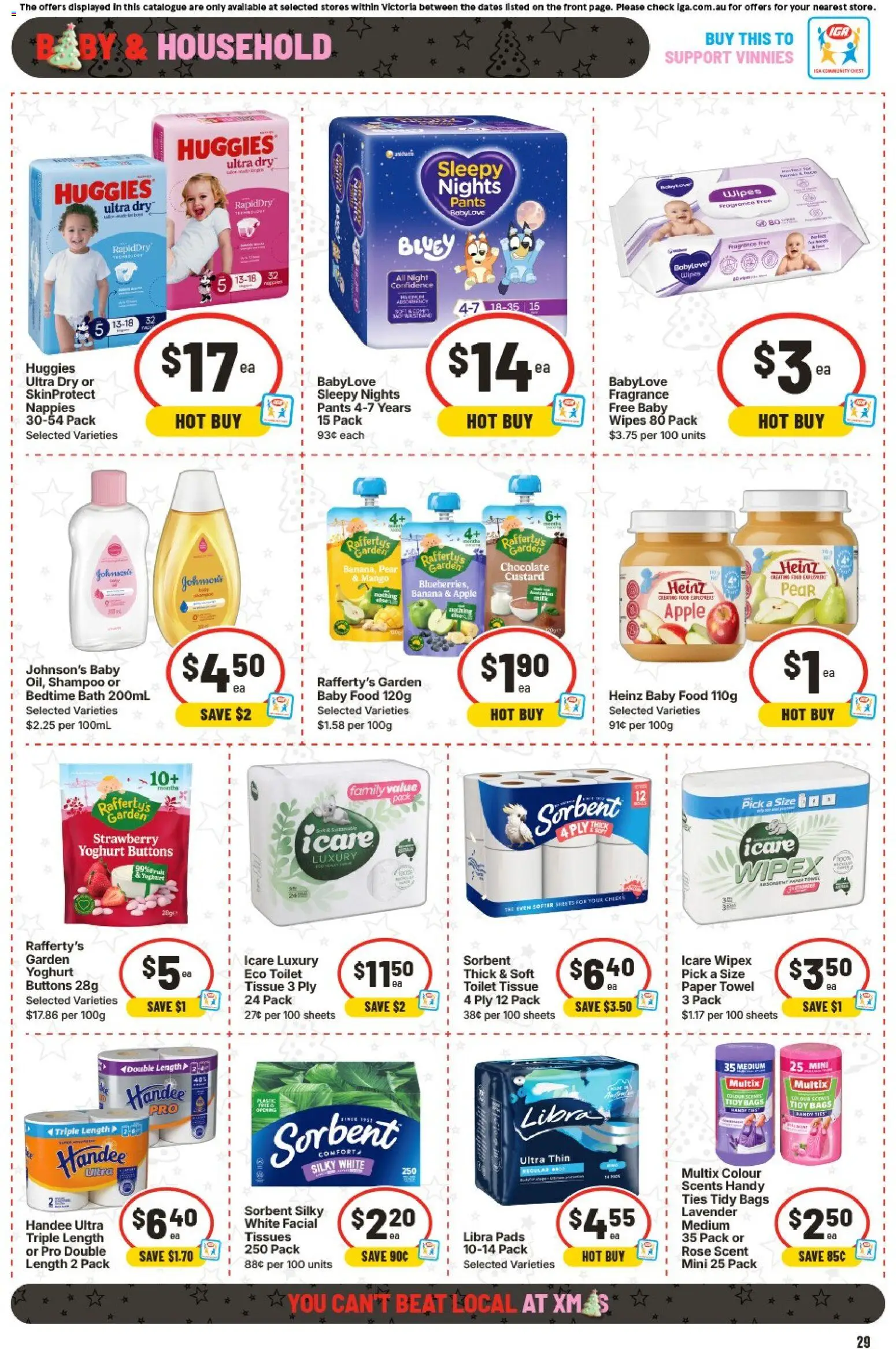 IGA Catalogue  - page 29- valid from 03/12/2025