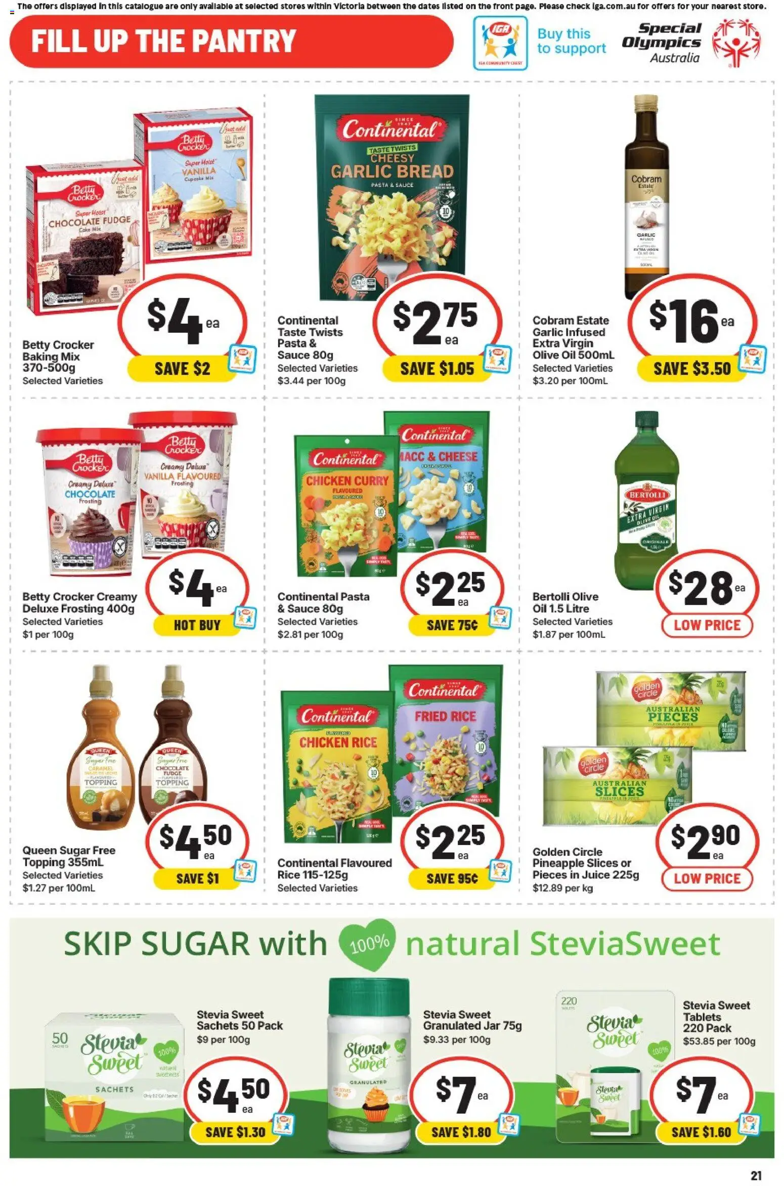 IGA catalogue  - page 21- valid from 29/04/2026