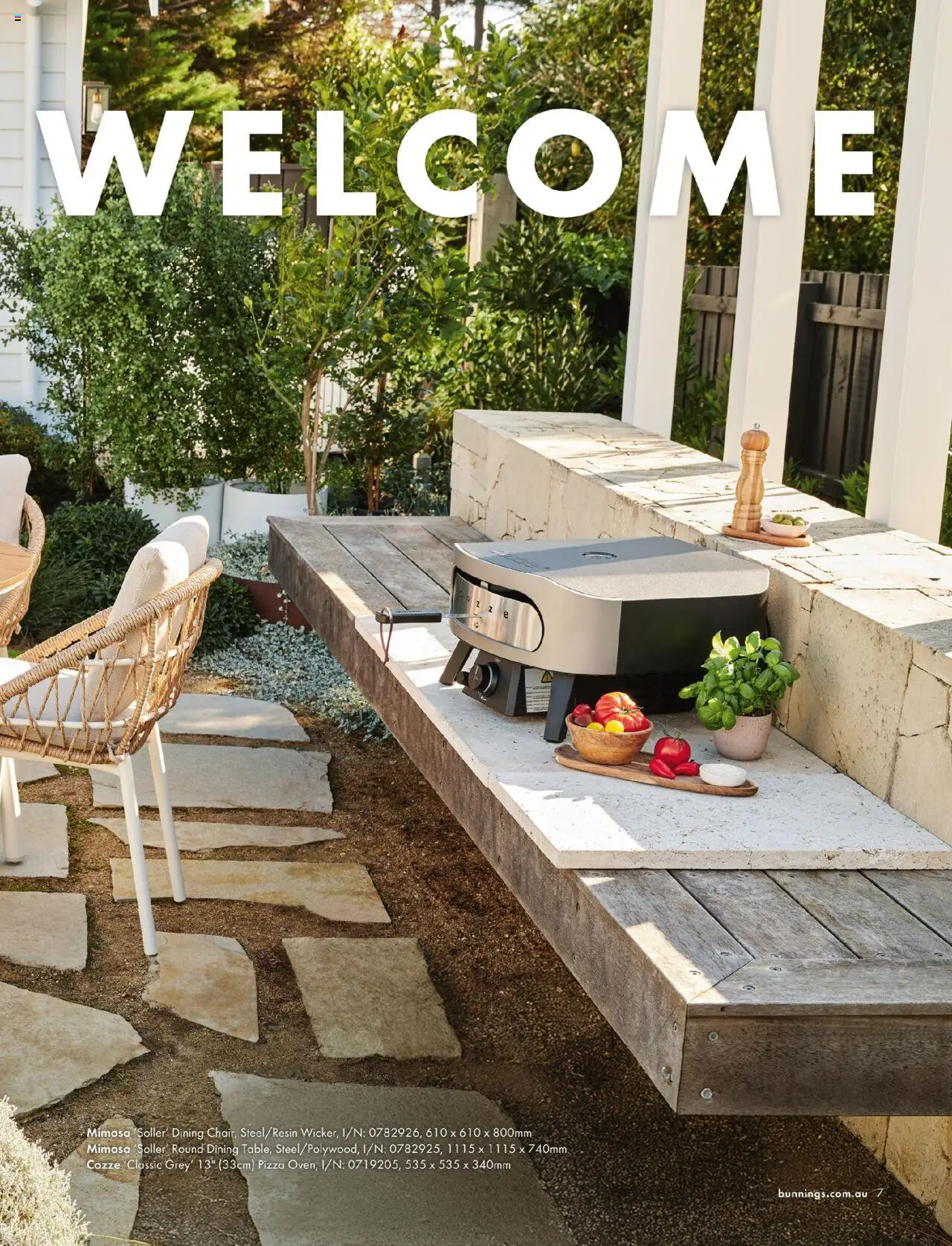 Bunnings Warehouse Outdoor Style Magazine 2025/26 - page 7- valid from 25/08/2025