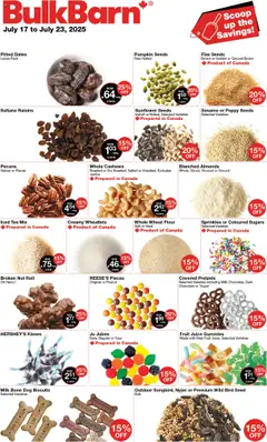 Preview Bulk Barn weekly flyer / circulaire valid from Jul 17, 2025