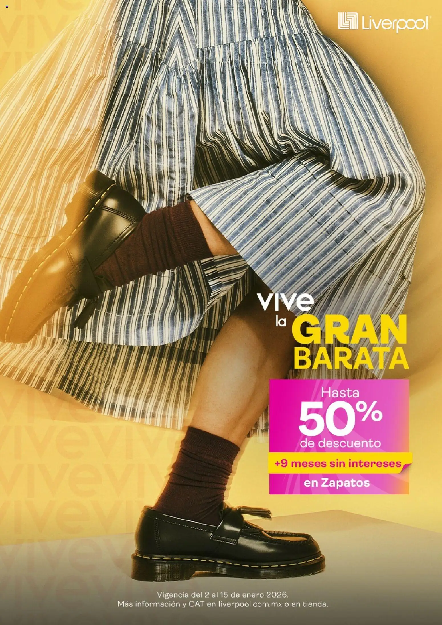 Liverpool catálogo Invierno - página 1- válido desde 02/01/2026