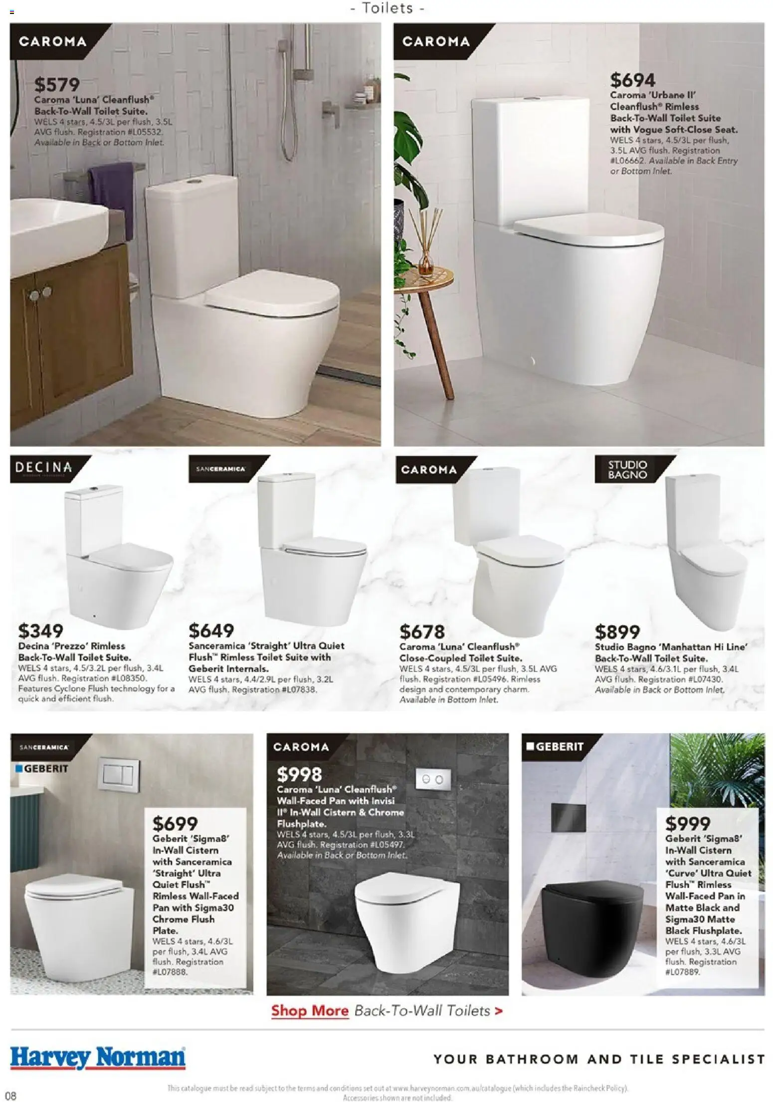 Harvey Norman April Bathroom - page 8- valid from 08/04/2026
