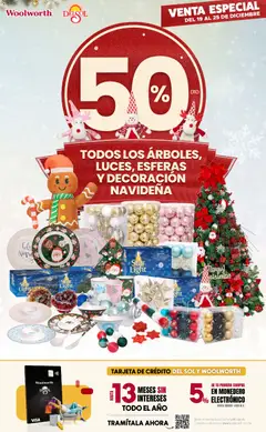 Del Sol y Woolworth catálogo Venta Especial Navidad válido desde 19/12/2025