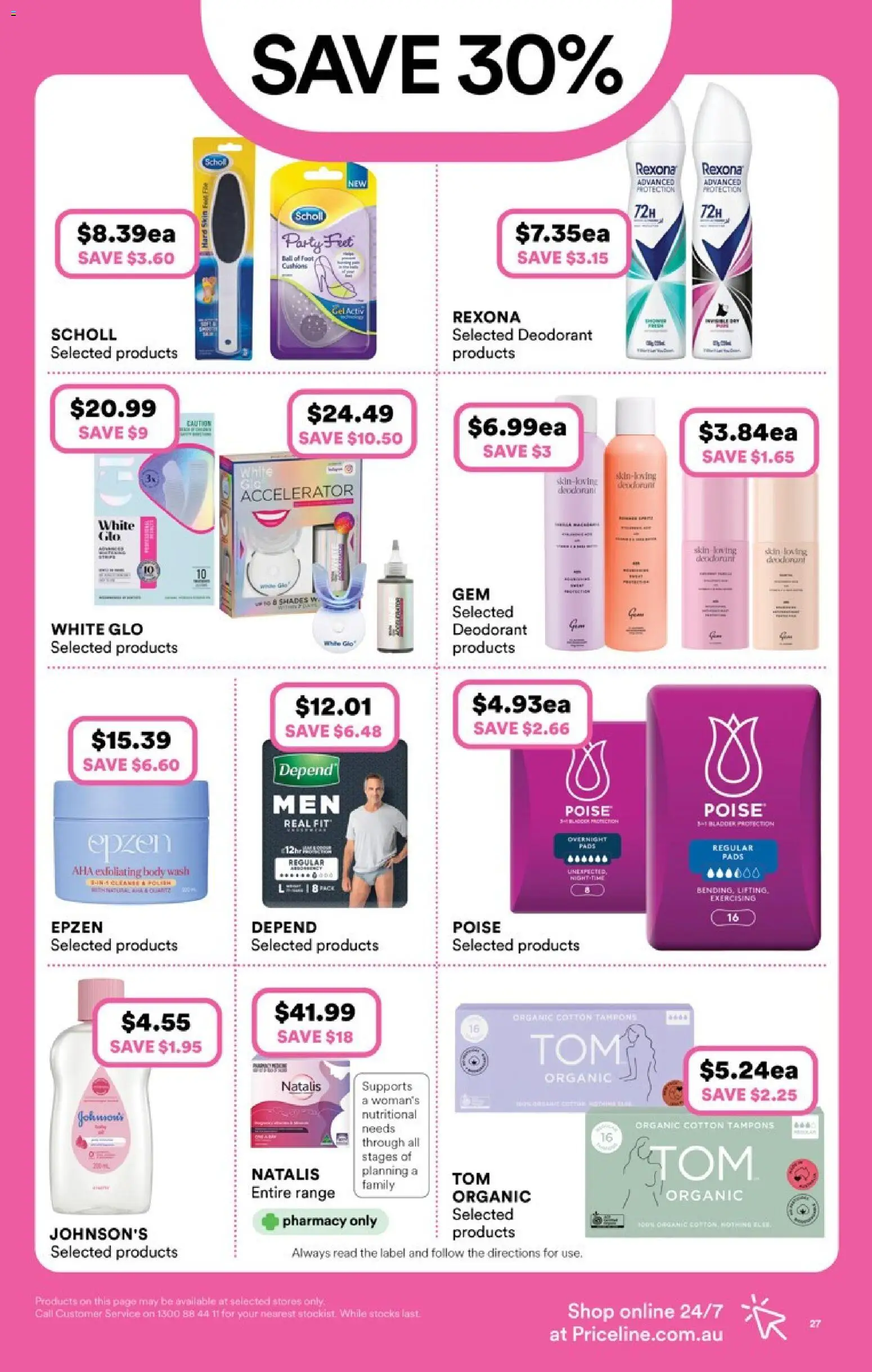 Priceline Pharmacy  Catalogue  - page 27- valid from 13/11/2025