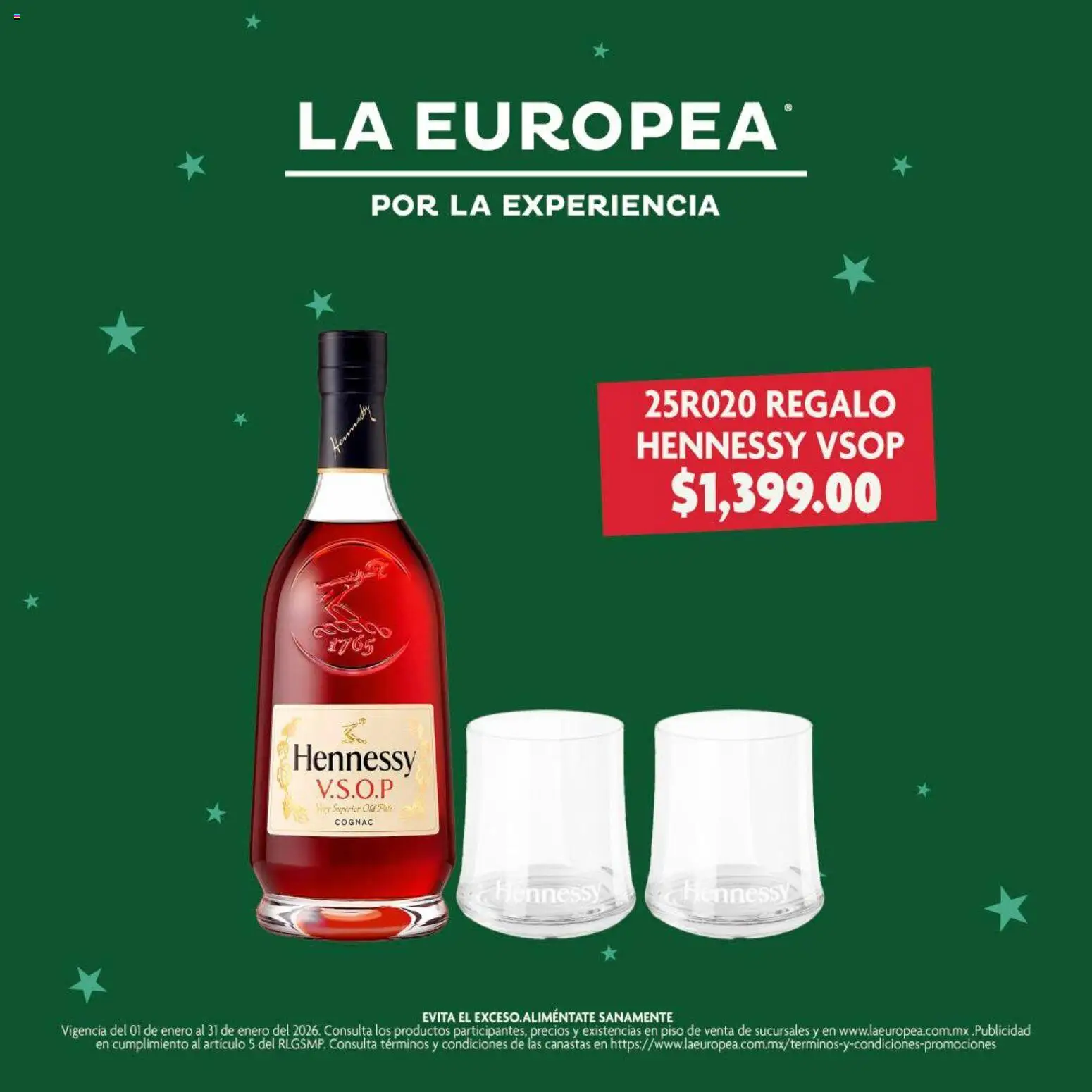 La Europea catálogo Botellas pensadas para regalar grandes momentos - página 1- válido desde 01/01/2026