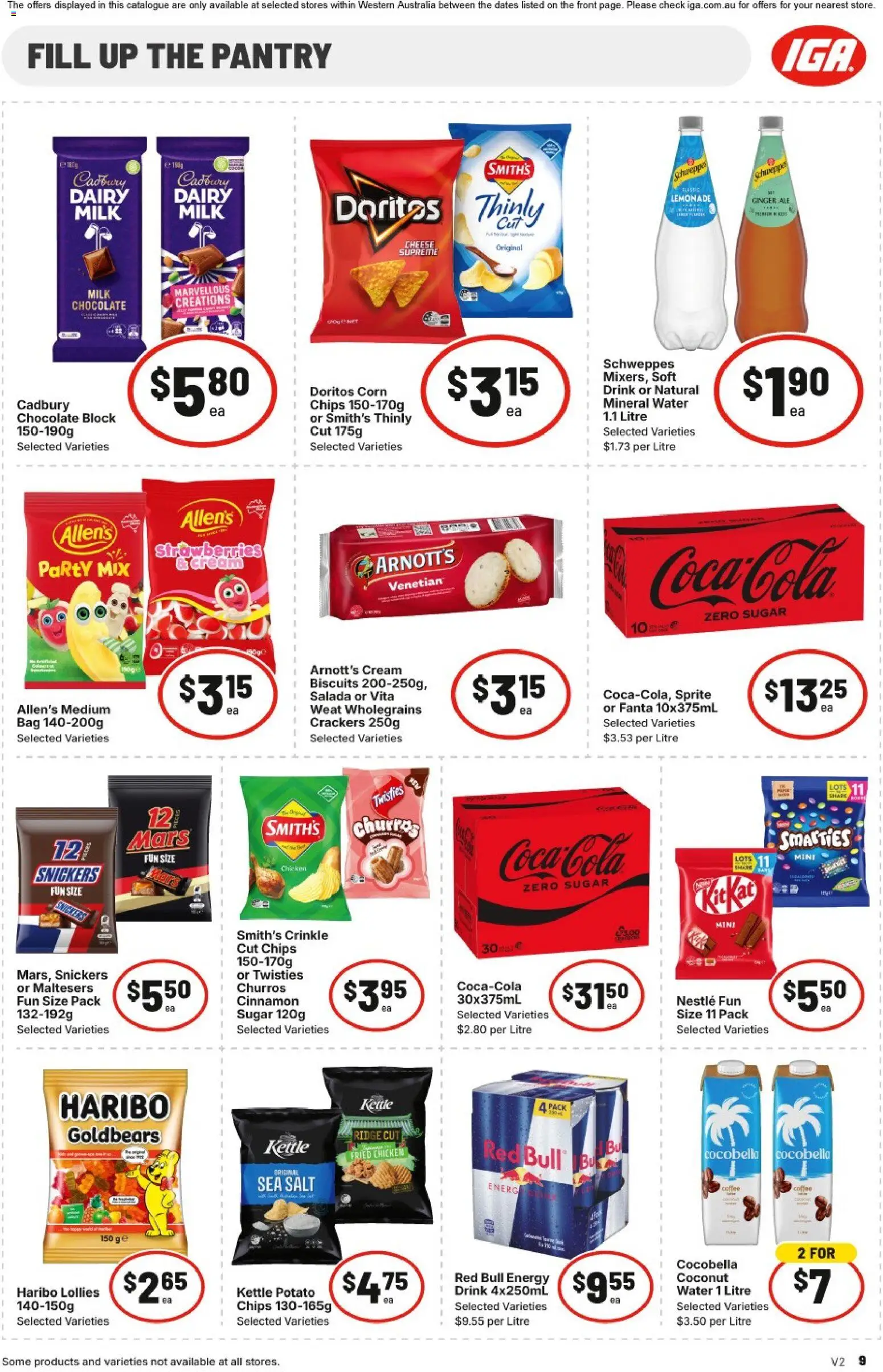 IGA Catalogue NT/WA - page 9- valid from 25/02/2026