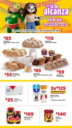 Bodega Aurrerá folleto Día de Muertos válido desde 14/10/2025