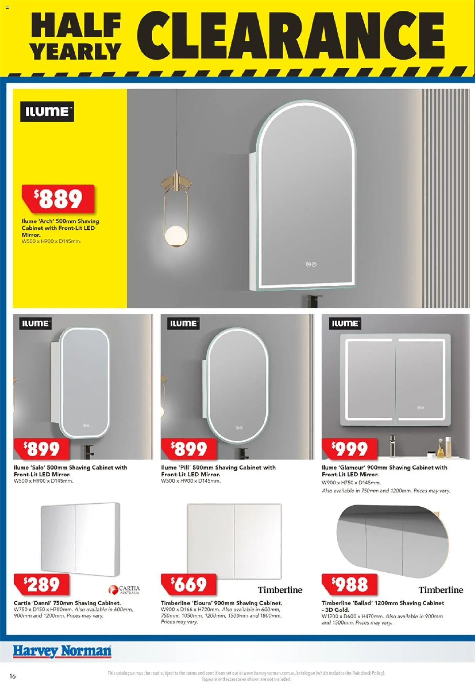 Harvey Norman - Bathroom Clearance - page 16- valid from 25/12/2025