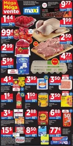 Preview Maxi weekly flyer / circulaire valid from Oct 16, 2025