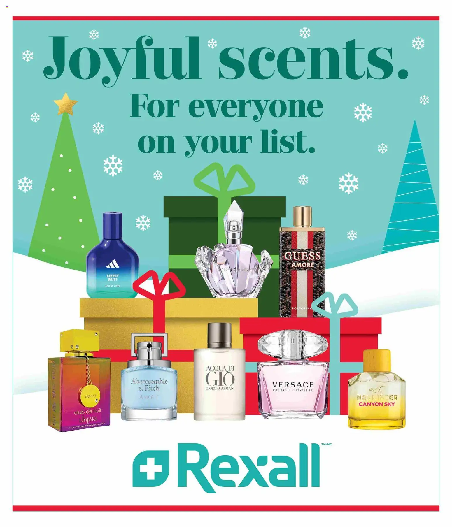 Rexall - Fragrance Guide 2025 - page 1- valid from Nov 14, 2025