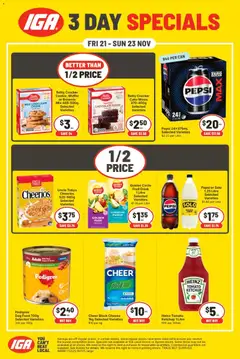 IGA catalogue preview - valid from 21/11/2025