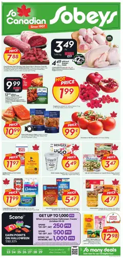 Preview Sobeys weekly flyer / circulaire valid from Oct 23, 2025