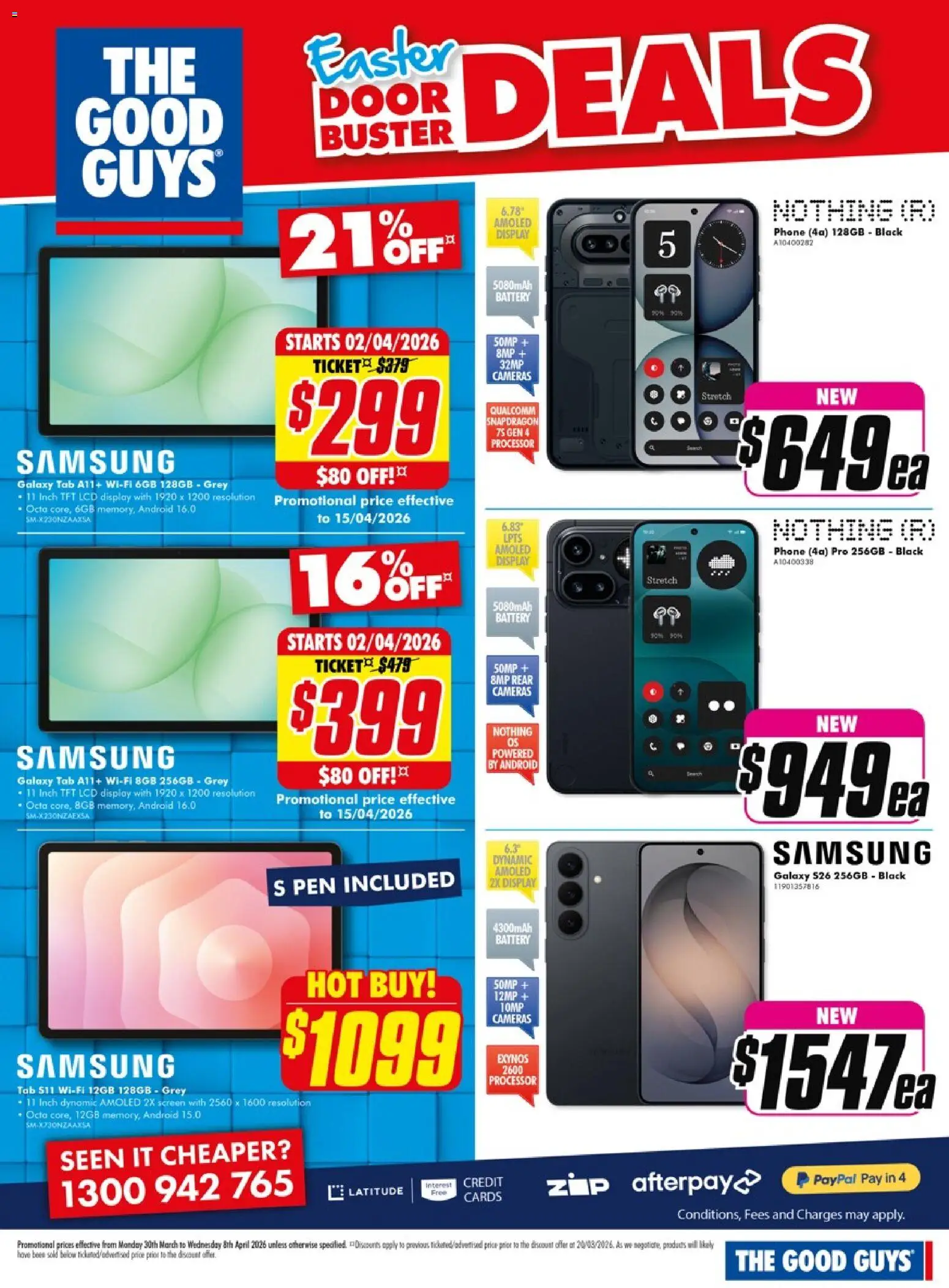 The Good Guys catalogue  - page 29- valid from 29/03/2026