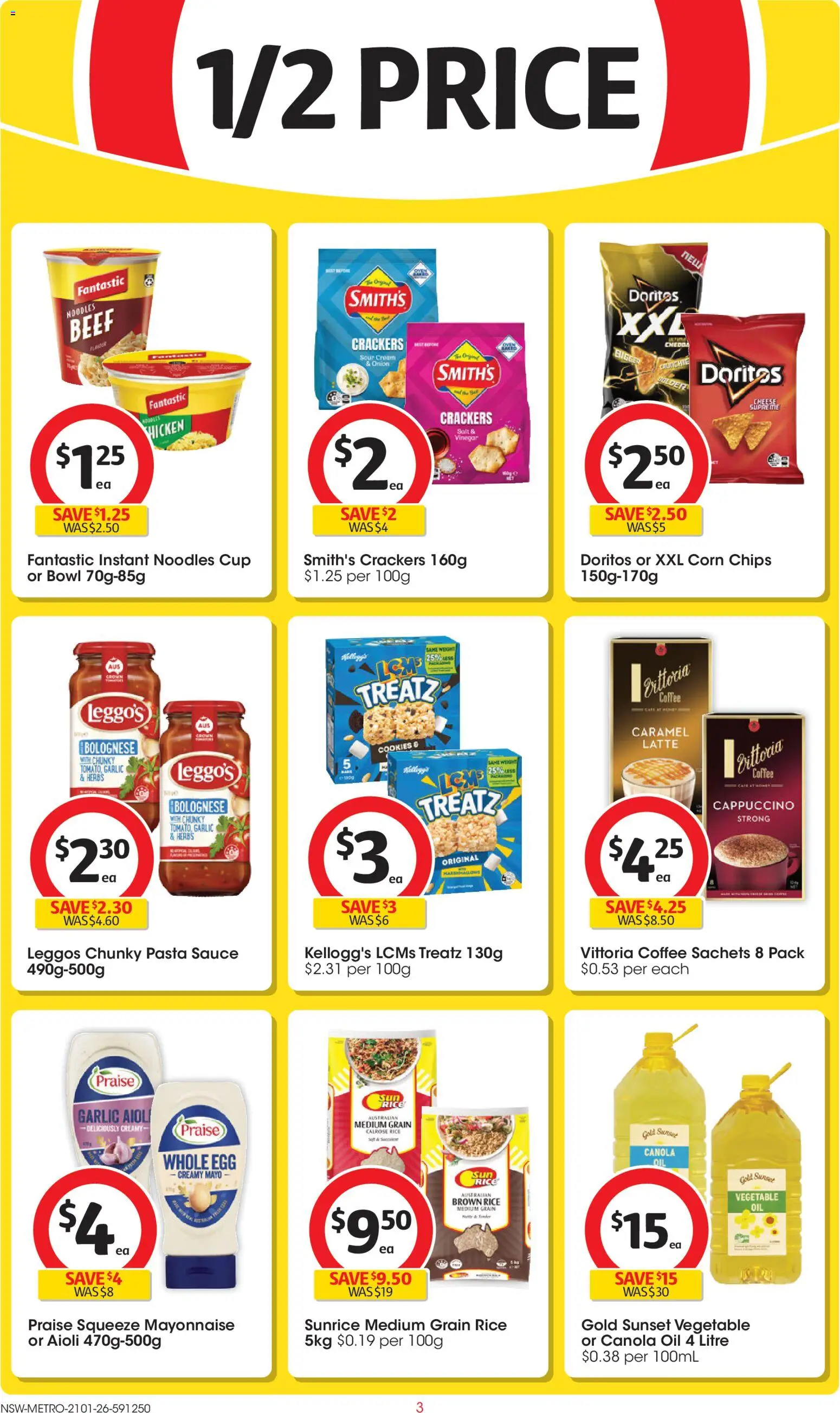 Coles  Catalogue  - page 3- valid from 21/01/2026