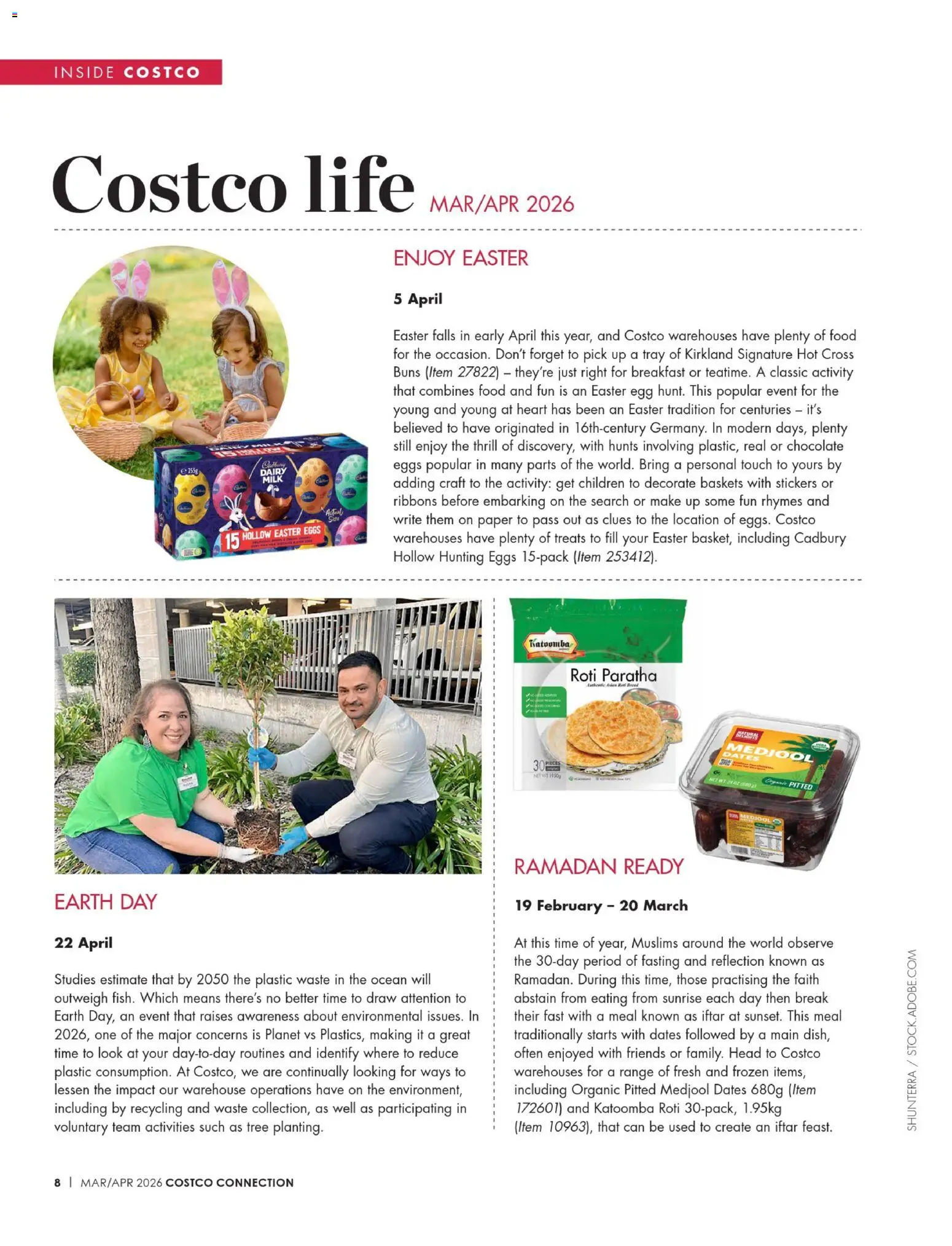 Costco catalogue  - page 8- valid from 01/03/2026