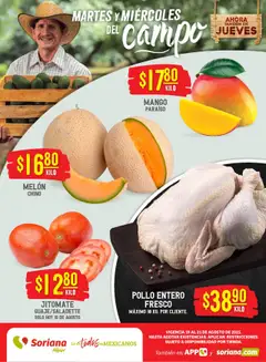 Soriana - Martes y Miércoles del Campo Híper: Saltillo válido desde 19/08/2025