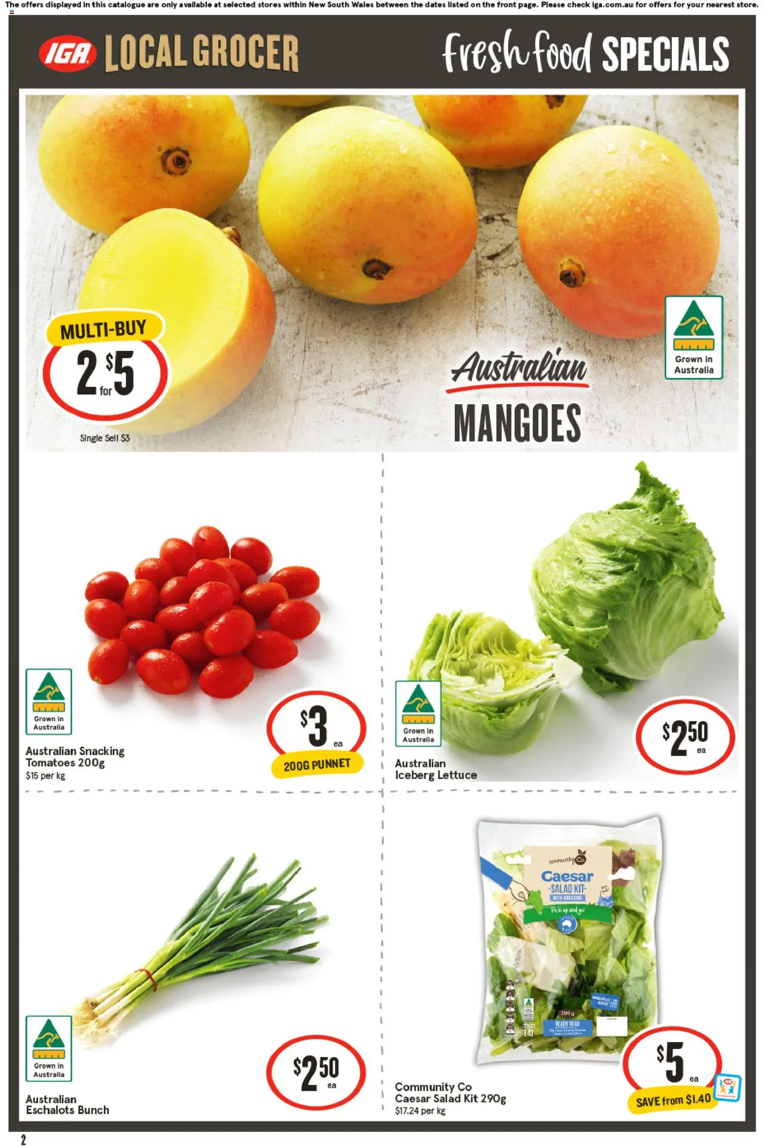 IGA Local Grocer NSW - page 3- valid from 12/11/2025