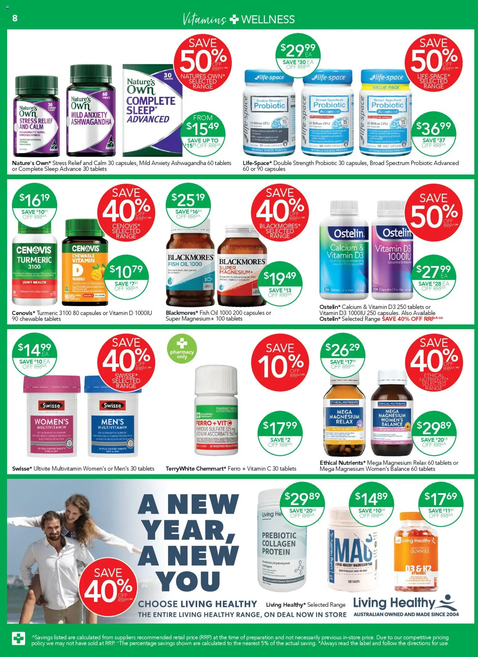 Terry White  Catalogue  - page 8- valid from 01/01/2026