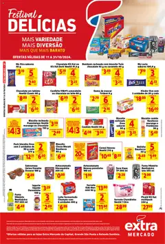 Pré-visualização Extra - Ofertas de Mercado Delicias válida a partir de 11/10/2025