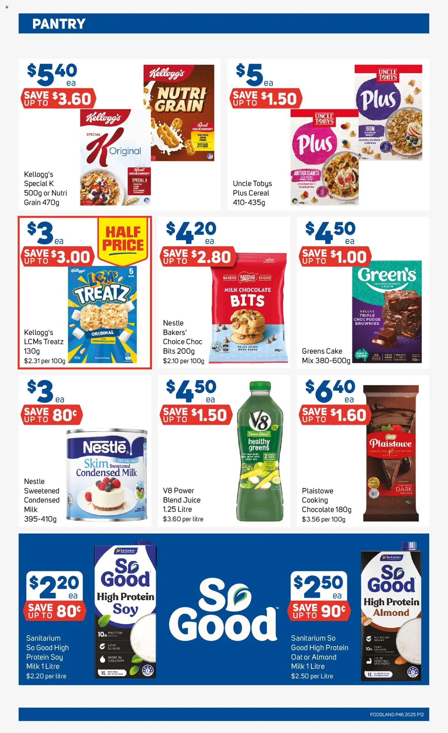 Foodland  Catalogue  - page 12- valid from 12/11/2025