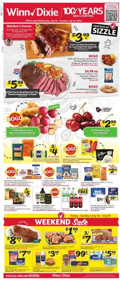 Preview Winn Dixie Weekly Circular - FL valid from 07/16/2025