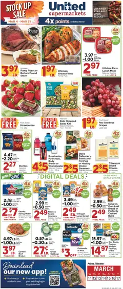 Preview United Supermarkets Weekly Ad valid from 03/10/2026