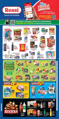 Pré-visualização Rossi Supermercados - Ofertas da semana válida a partir de 22/04/2026