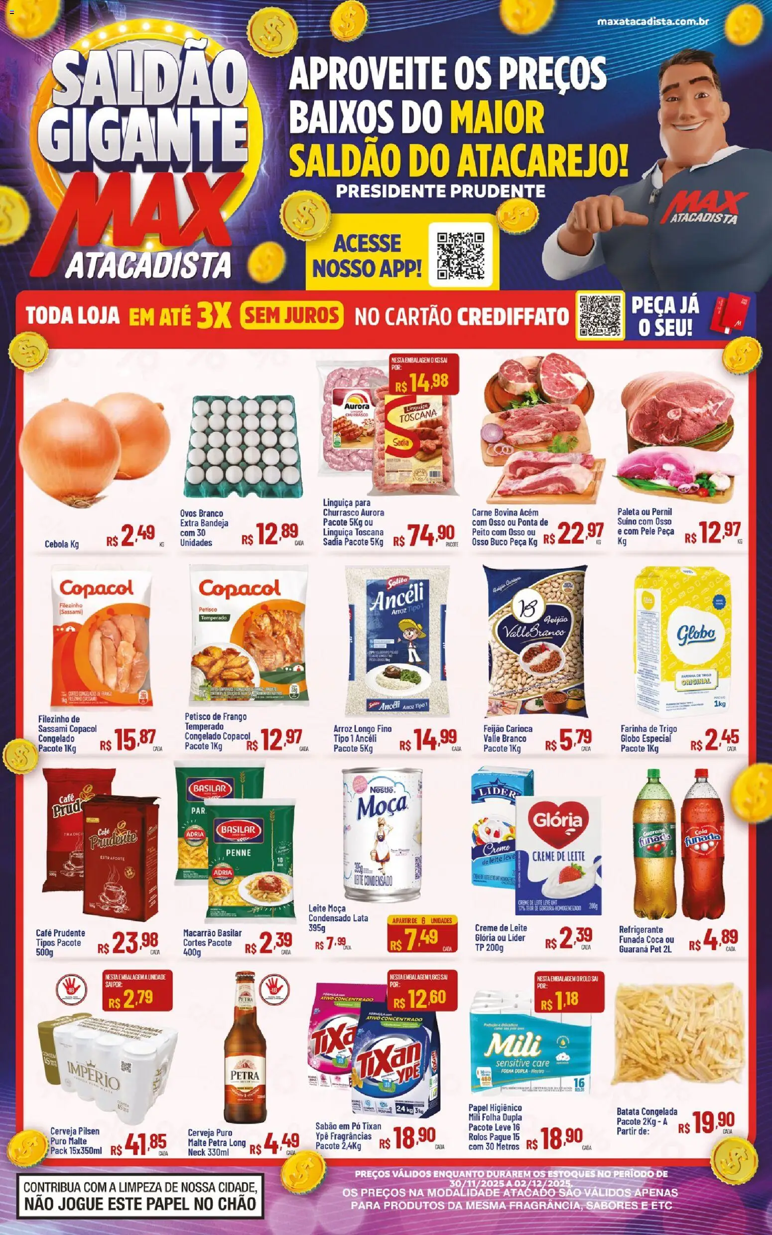 Max Atacadista - Ofertas Saldao - página 1- válido a partir de 30/11/2025
