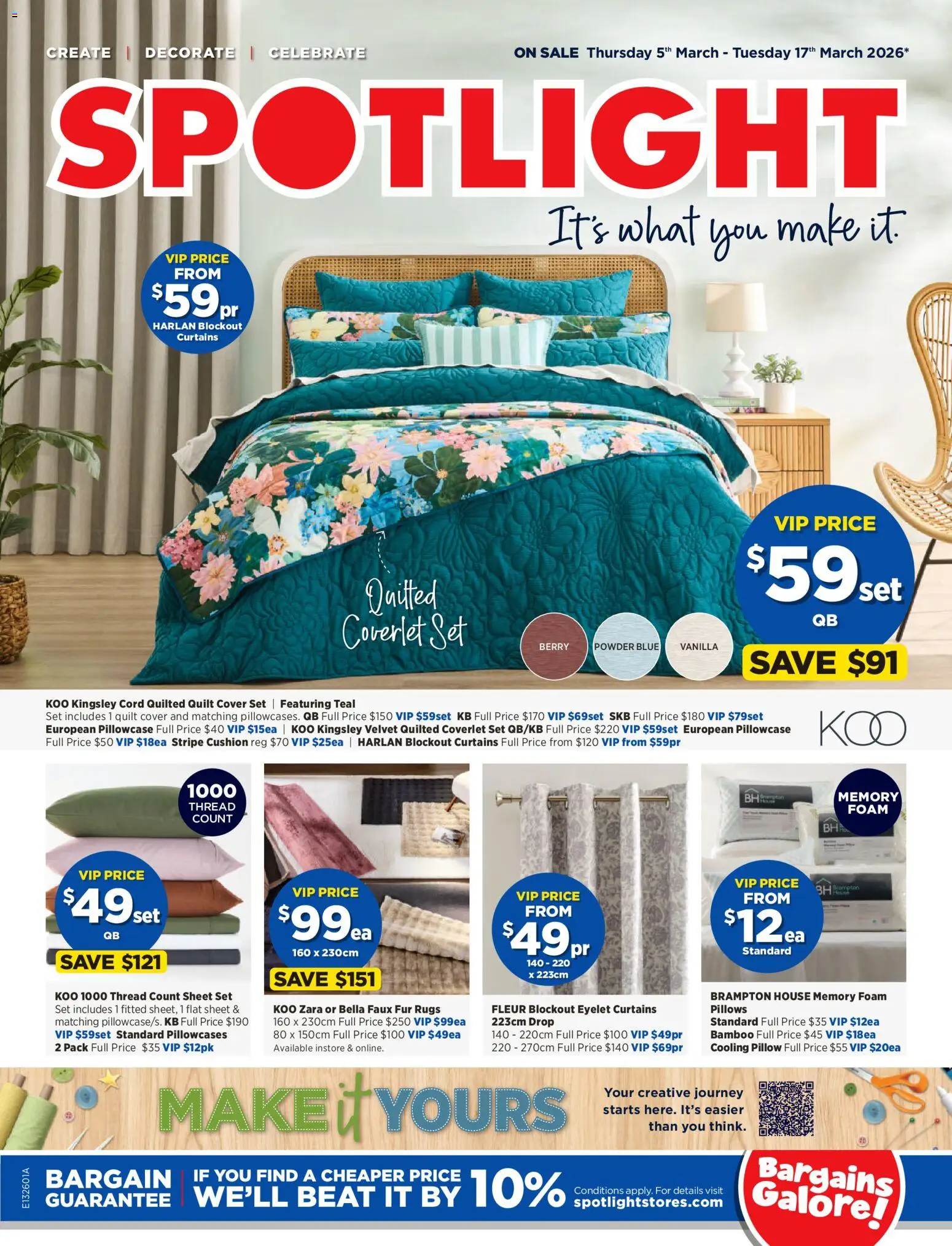 Spotlight catalogue  - page 1- valid from 05/03/2026