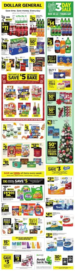 Preview Dollar General Weekly Ad valid from 11/16/2025