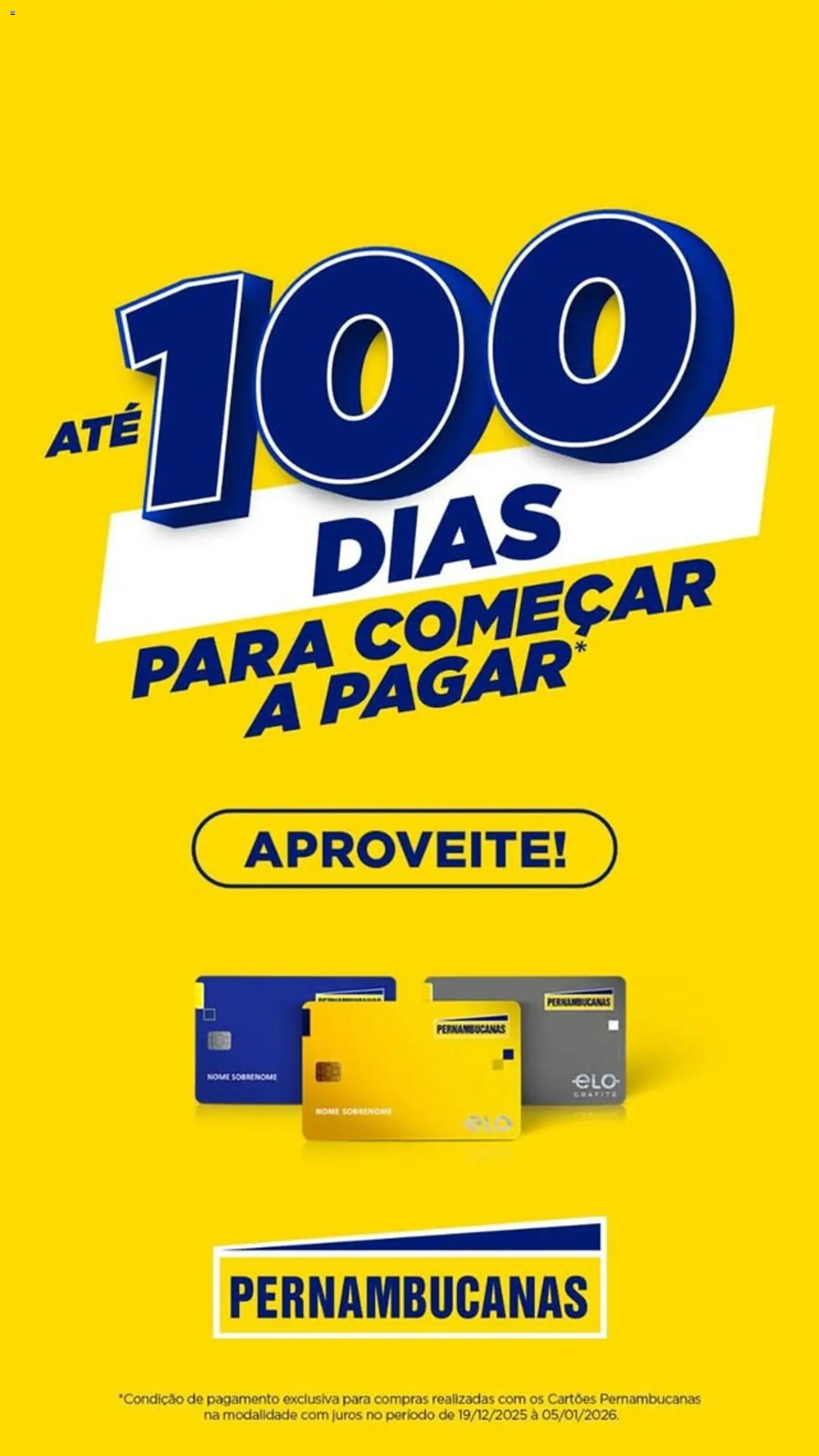 Pernambucanas - Ofertas atuais - página 1- válido a partir de 26/12/2025
