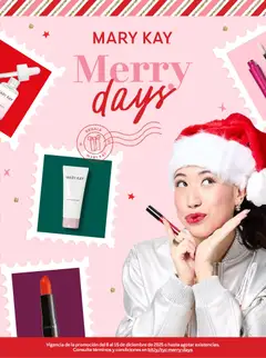Mary Kay catálogo válido desde 08/12/2025