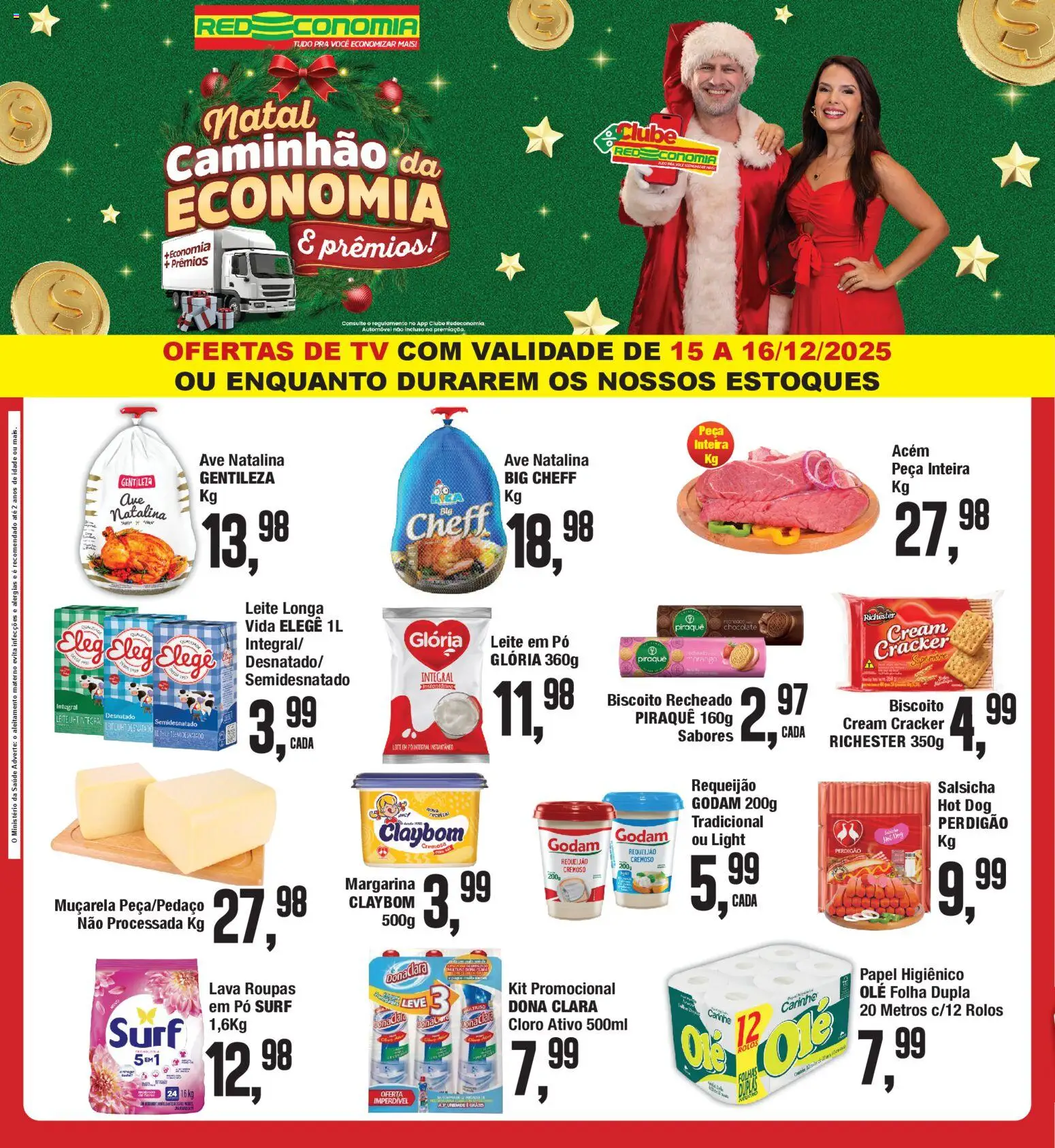 Encarte RedEconomia - página 1- válido a partir de 15/12/2025
