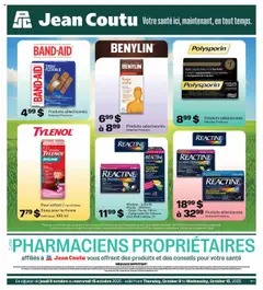 Preview Jean Coutu weekly flyer valid from Oct 9, 2025