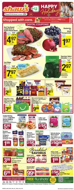 Preview Shaw's Weekly Ad - RI valid from 11/28/2025
