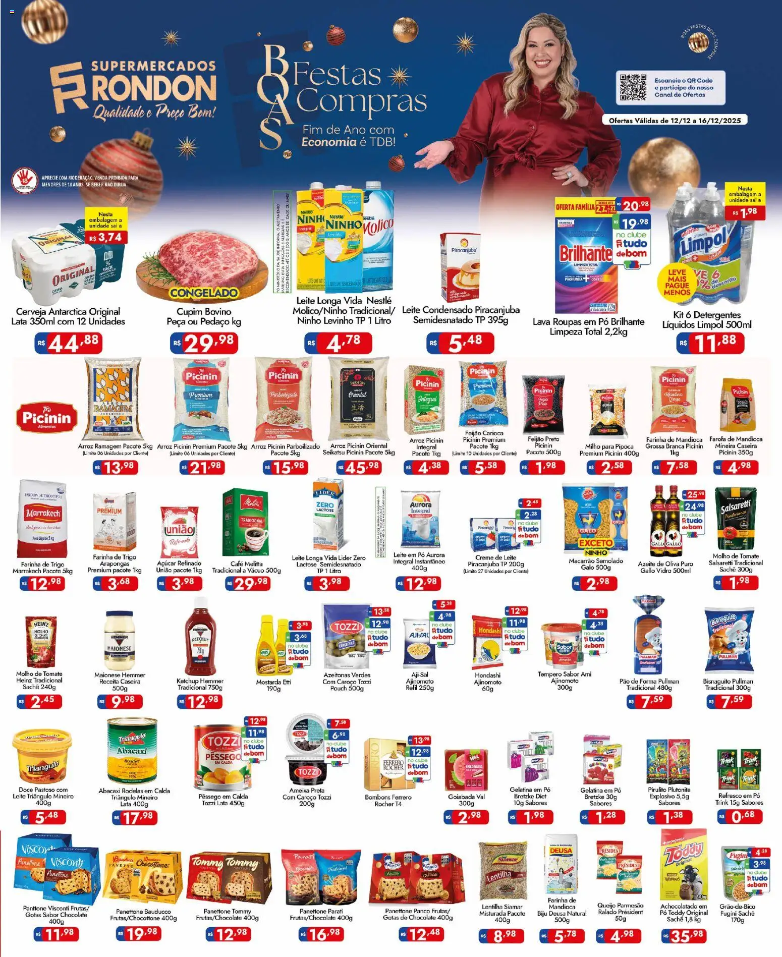 Supermercados Rondon - Ofertas do semana - página 1- válido a partir de 12/12/2025
