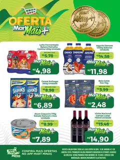 Pré-visualização Mart Minas - Ofertas descontos especiais válida a partir de 15/01/2026
