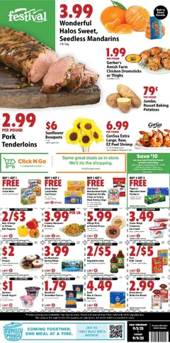 Preview Festival Foods Weekly Ad valid from 09/03/2025