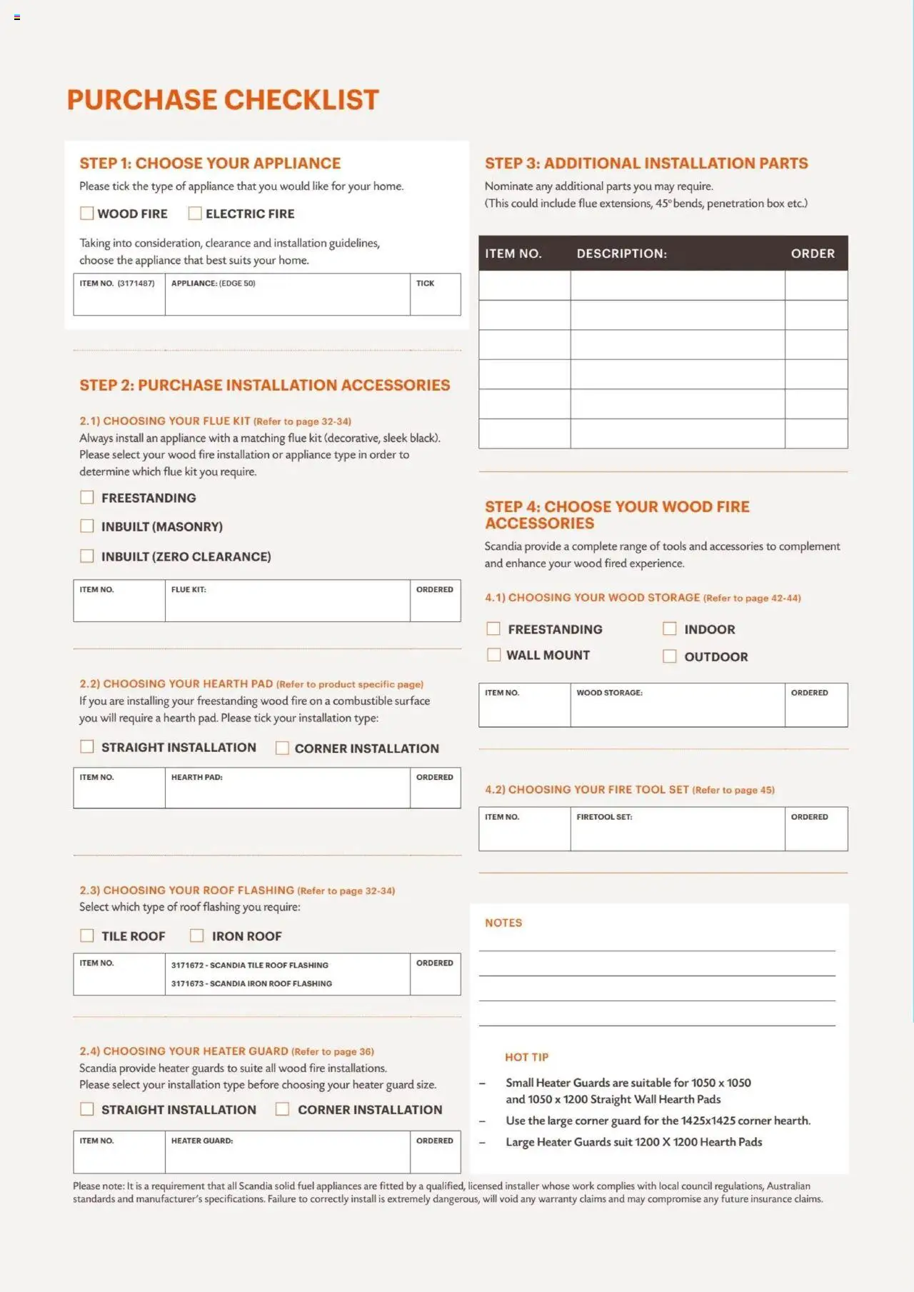 Bunnings Warehouse Scandia Range & Accessories Brochure 2025 - page 66- valid from 31/03/2025